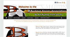 Desktop Screenshot of buckeyesoccer.org